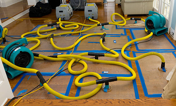 Professional Water Extraction technician working in Browns Mills, NJ